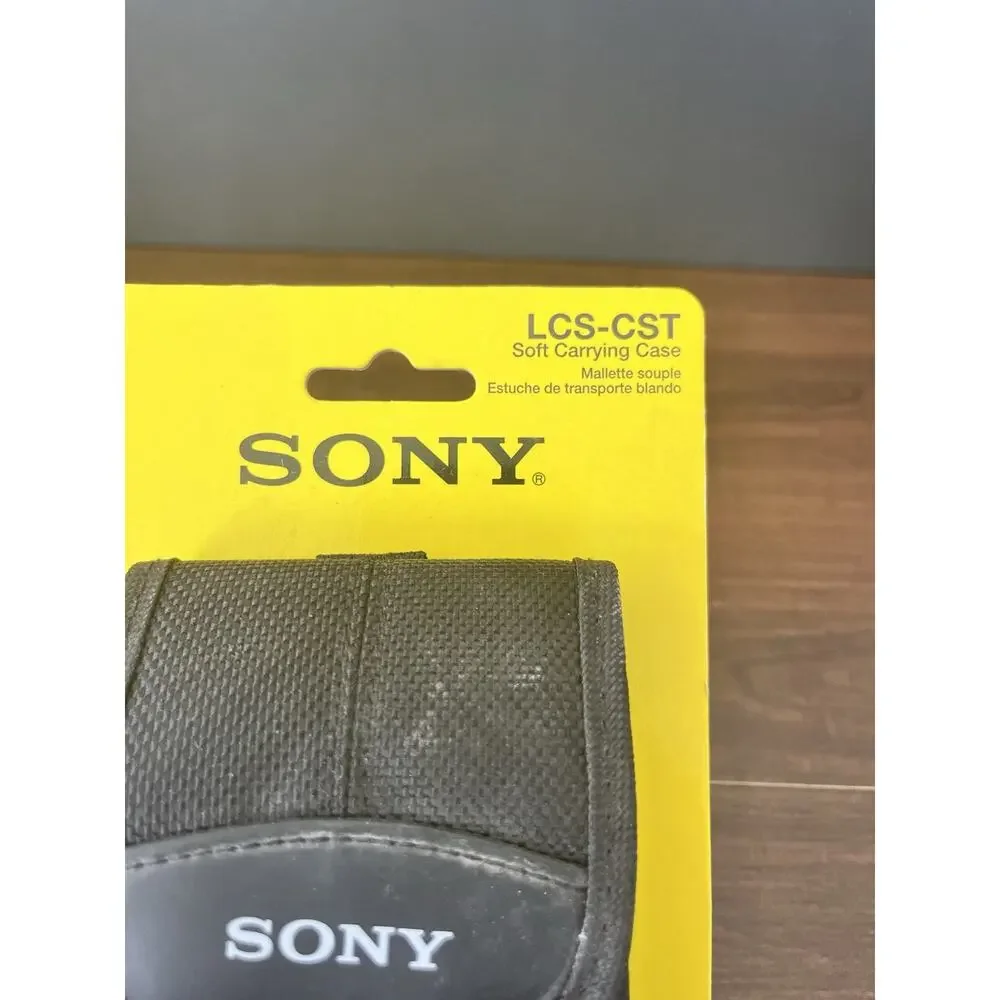 SONY LCS-CST Soft Camera Carrying Case for Cyber-Shot Camera NEW 📷 Some Dust